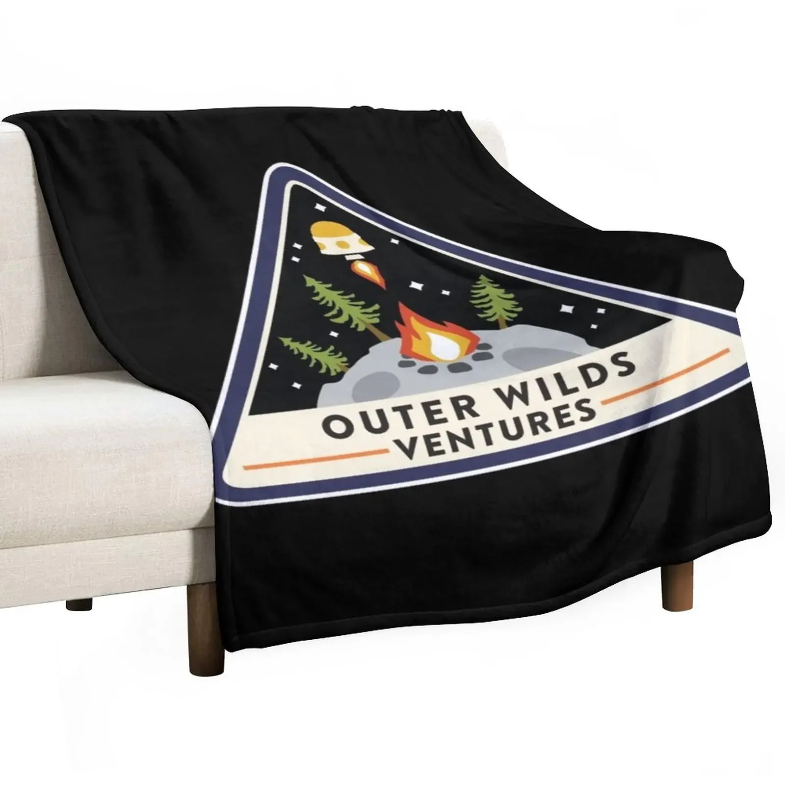 

Outer Wilds Ventures Throw Blanket blankets ands Soft Plaid Sofas Blankets