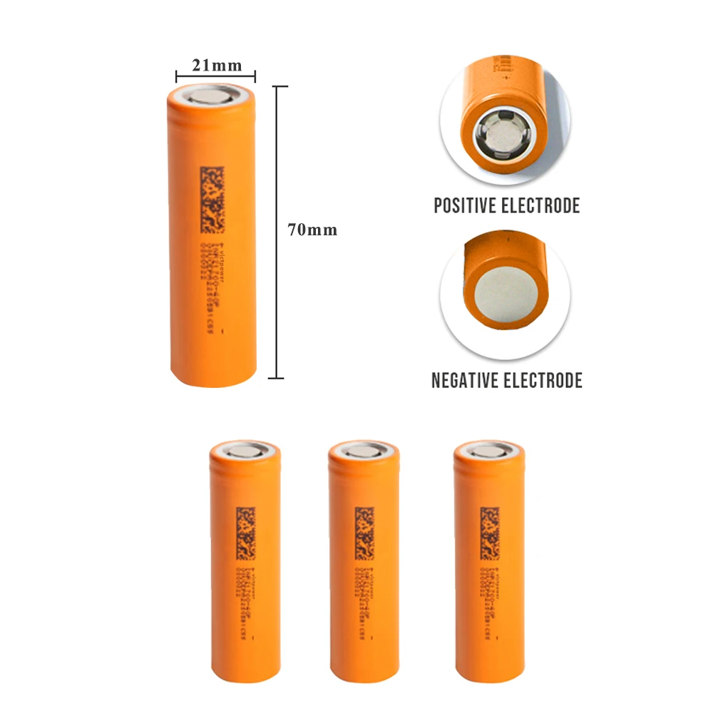 bateria 21700 аккумулятор 4000mah 3.7V Rechargeable battery 40A high-current lithium-ion battery INR21700-40P true capacity