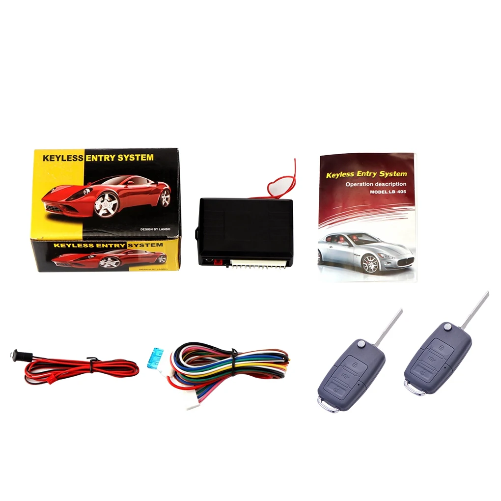 

Система центрального замка с дистанционным управлением для автомобиля, интеллектуальная, с функцией автоматического блокировки и подсветкой, тип A