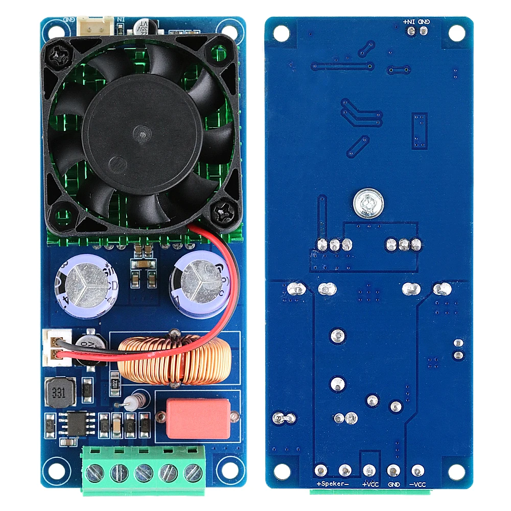 IRS2092S Digital Power Amplifier Board Mono Channel 500W High Power Class D 20Hz-20KHz for HIFI Speaker Audio Amplification