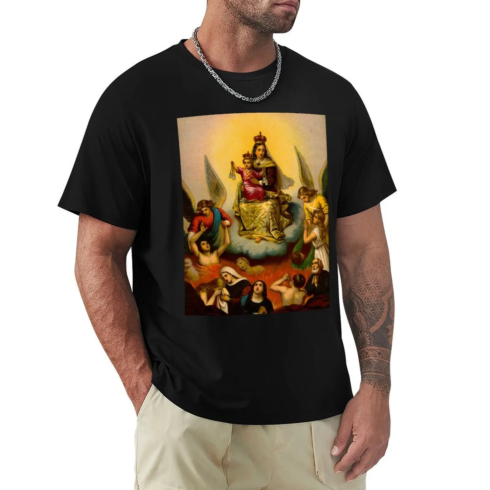 

Scapular of Our Lady of Mount Carmel T-Shirt plain new gifts and t-shirts affliction shirts anime figures mens white t shirts