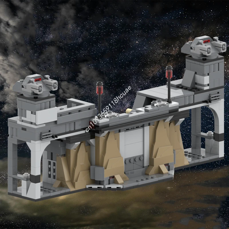 

462pcs MOC Mandalorian battle gate Star Battle Building Blocks Creative Christmas toy Gift STEM STEAM Learning