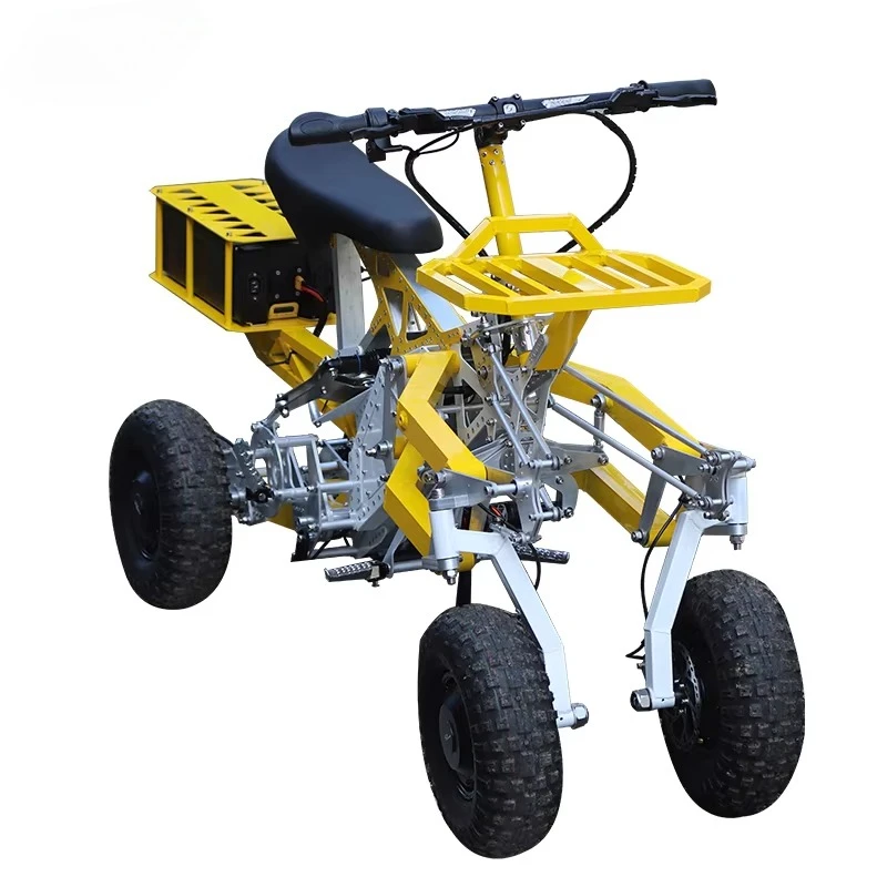 Electric ATV Quad Bike Off Road 4 Wheeler Independent Suspension Beach Dune Buggy Vehicle For Adults
