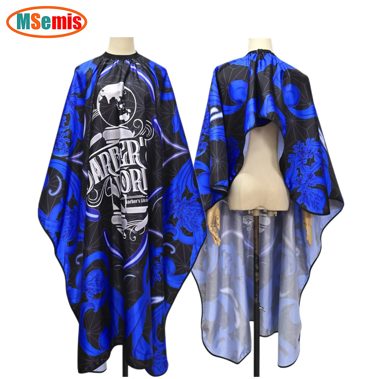 

Waterproof Hairdressing Salon Cape Professional Barber Haircut Cape Salon Hair Cutting Cape for Men/Women Elastic Neckline