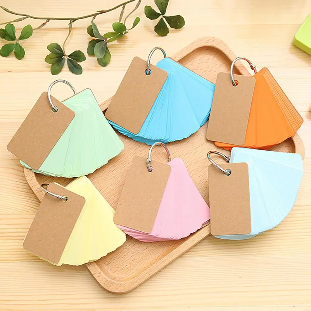 Smooth Surface Fadeless Planner Diary Mini Loose-leaf Notebook School Supplies