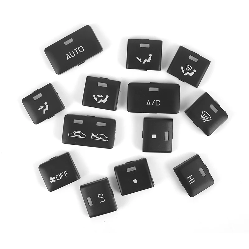 Car AC Climate Control Switch Button Set for Toyota Land Cruiser