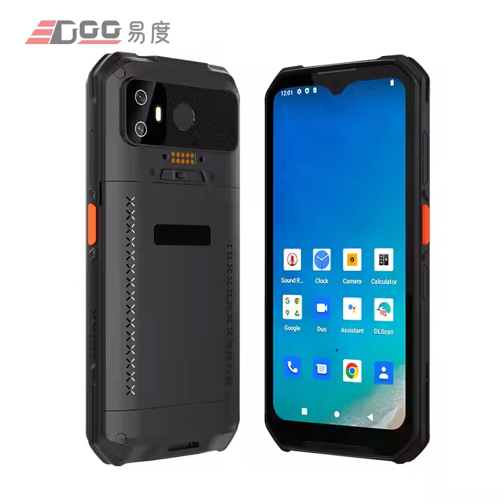 ZXY EDOO M82 Android Handheld 5G Mobile Terminal Pda IP68 1d 2d Barcode Scanner NFC Reader  With Removeable Battery 5000mAh
