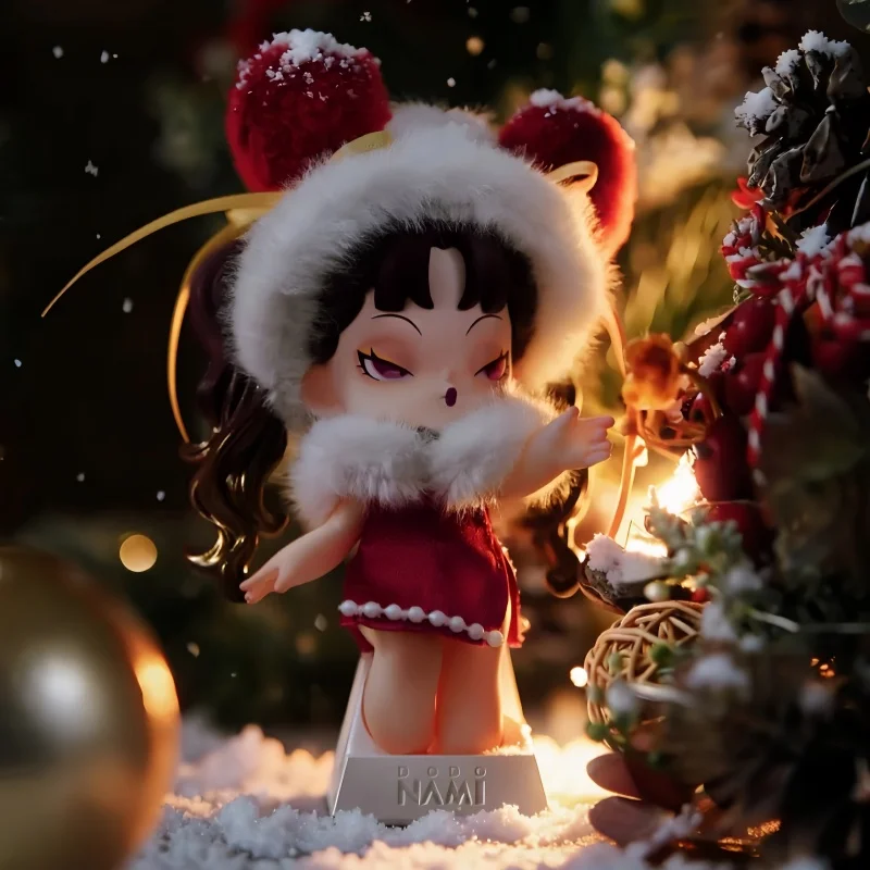 

Genuine DODOSUGAR Nami Cheersday Series Mystery Box Cute Pendant Figure Doll Keychain Surprise Winter Days Gifts For Collectors