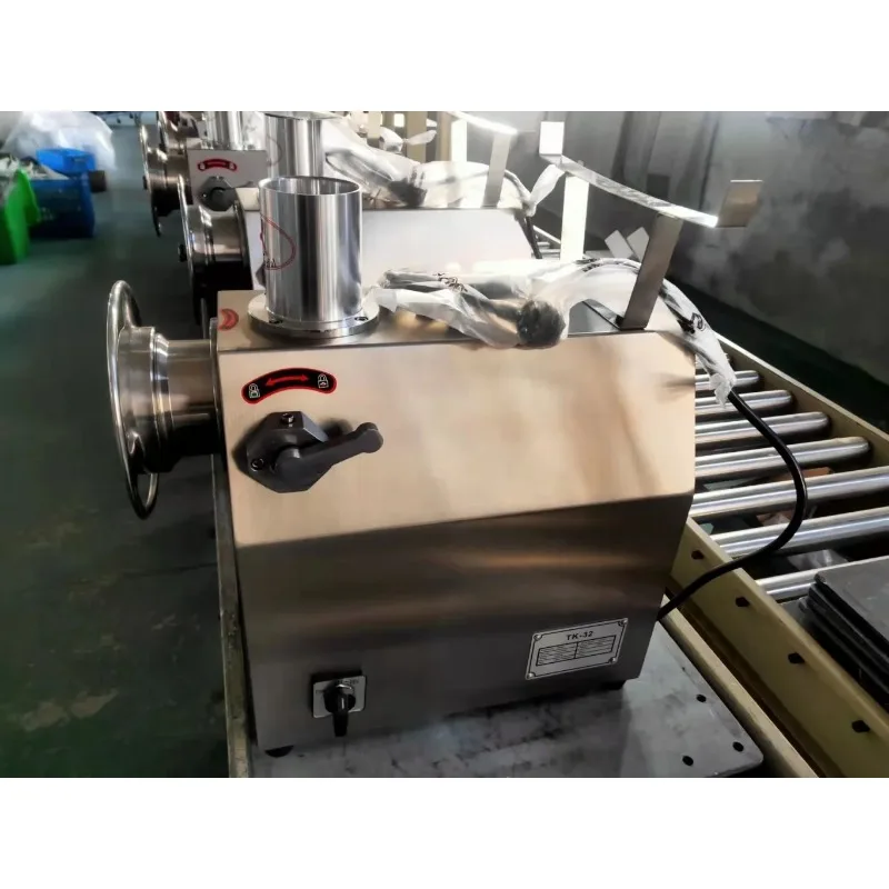 Industrial Grade Electric Meat Grinder TK32, Heavy Duty Stainless Steel Mincer for Commercial Kitchen Food Processing