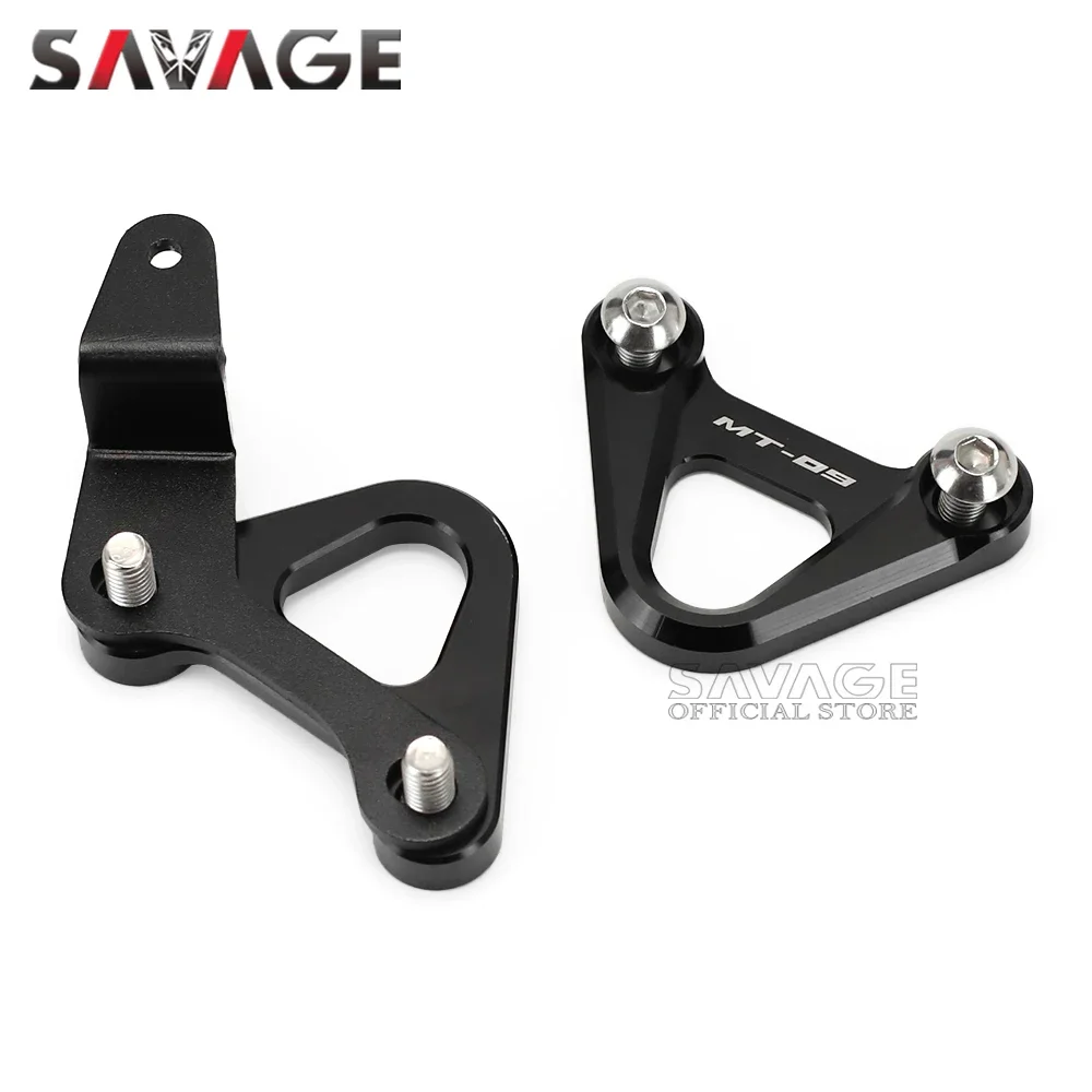 For YAMAHA MT09/SP 2014-2020 Rear Footrest Passenger Foot Peg Blanking Plate MT-09 2019 Motorcycle Pedal Racing Hook MT FZ 09