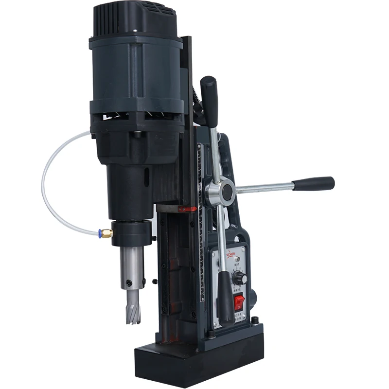 Magnetic Drill Press Machine Variable Speed Metal Portable Electric Power Drill Tool Core Drilling Machine