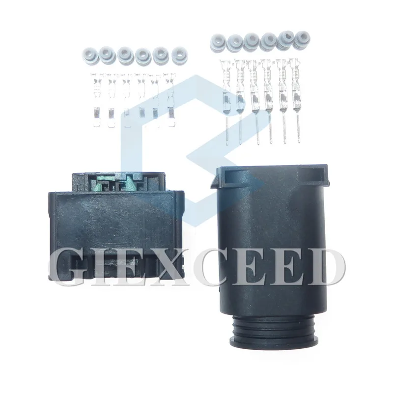 6 Pin 1-967616-1 7M0 973 119 Female Male Accelerator Pedal Plug For BENZ BMW Throttle Valve Sensor Socket AC Assembly Connector