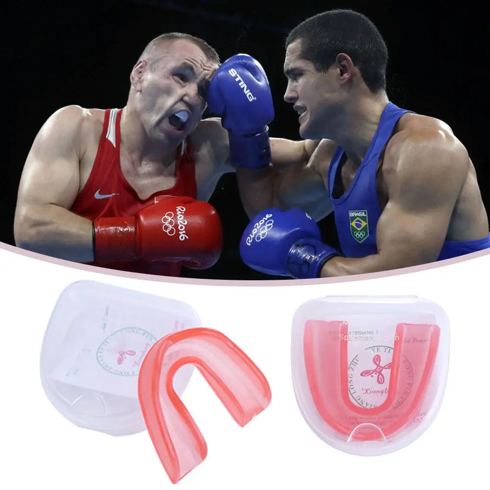 EVA Safety Protection Sport Mouth Guard Teeth Protector Kids Adults Mouthguard Tooth Brace Protection Basketball