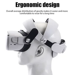 Adjustable Head Strap For Oculus Quest 2 VR Headwear Glasses Adjustable Improve Comfortable And Replaceable Headwear Accessorie