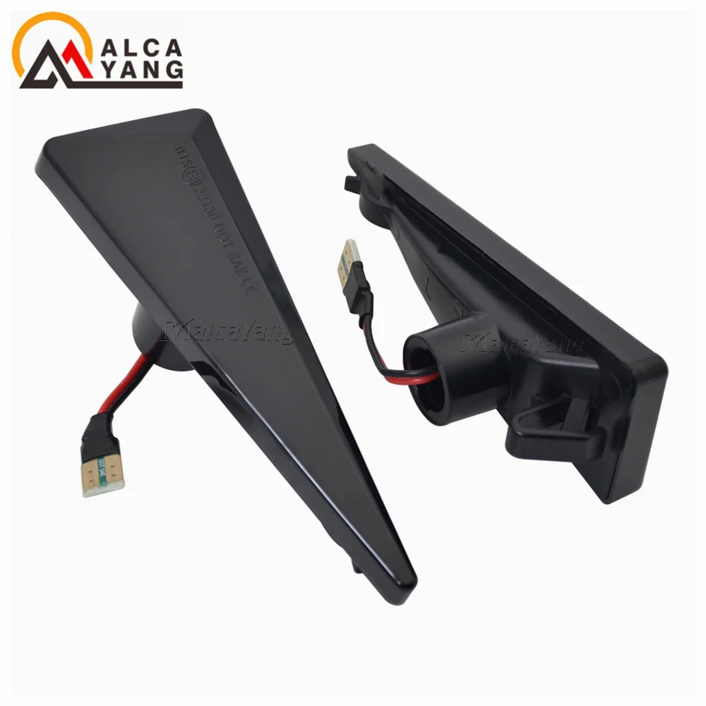 2 Stück LED Dynamische Seitenmarkierungs-Blinkleuchte für Renault Megane MK2 CC Espace MK4 Scenic MK2 Wind Avantime Thalia 2 – Detail 8