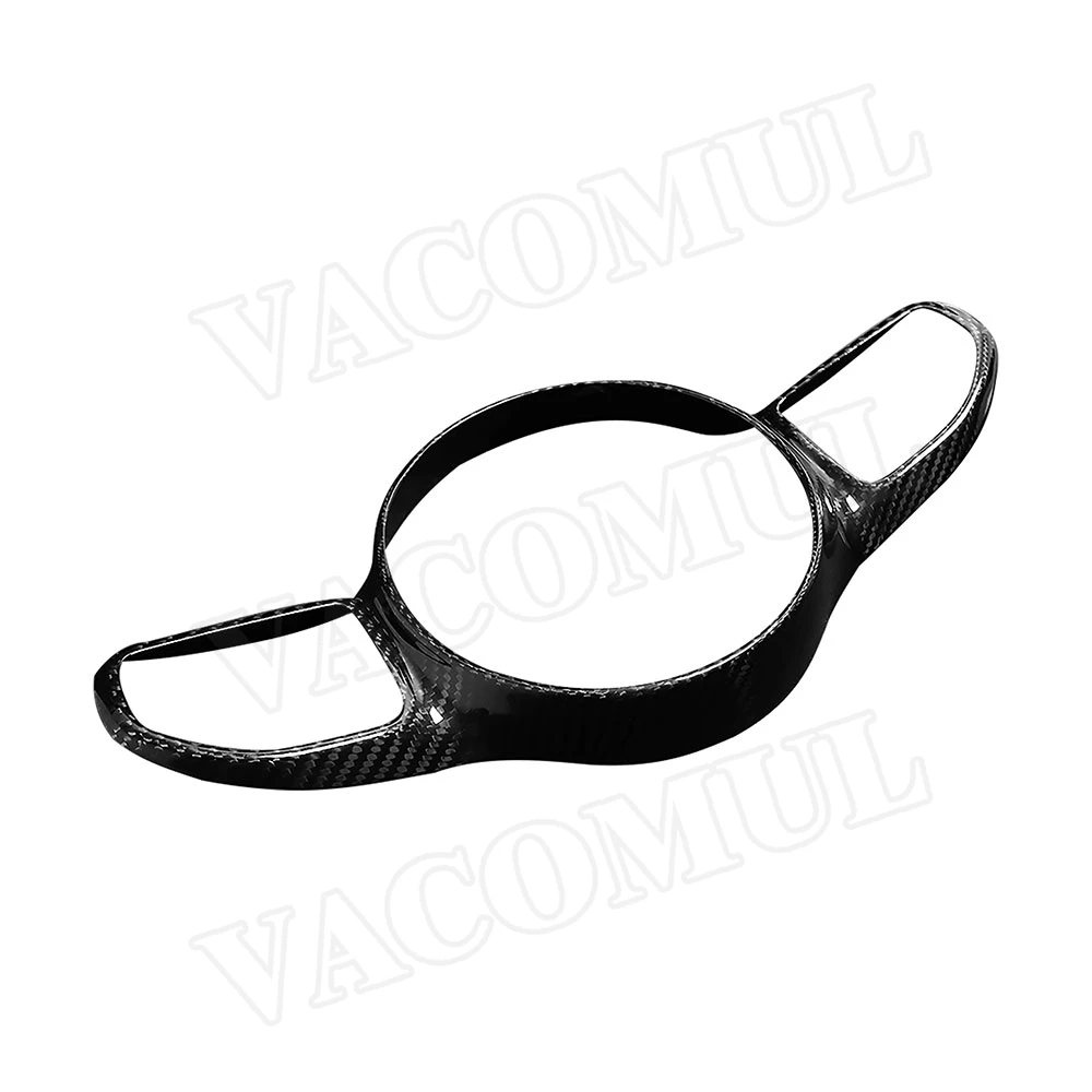 VACOMUL For W118 Carbon Fiber Steer Wheel Button Frame Central Control For Mercedes Benz CLA A Class CLA200 260 A180 AMG 2020+