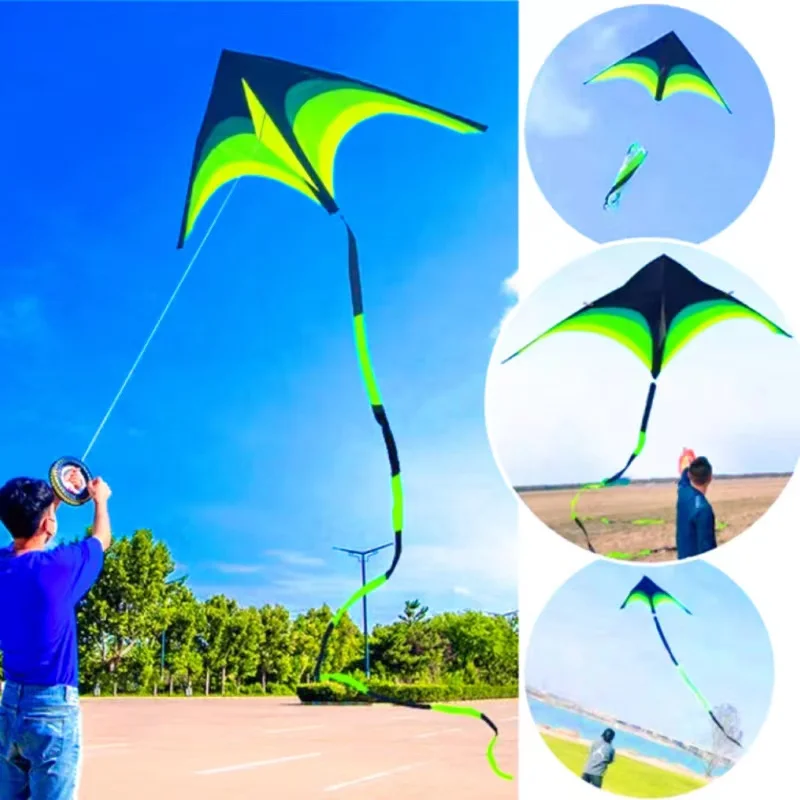 Free shipping giant prairie kites light breezes fly Weifang's new adult outdoor toy flying paramotor paraglider inflatable show