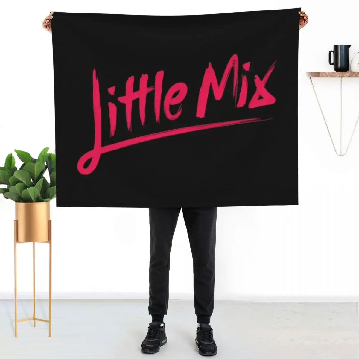 little mix girls band little whitney houston whitney ho Throw Blanket Sofa Throw Travel funny gift Kid'S Blankets