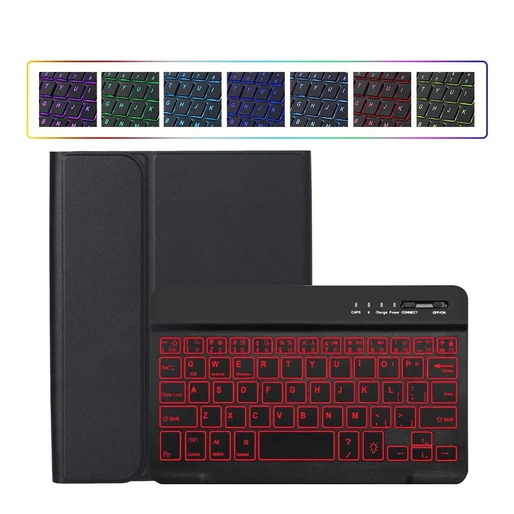 

Чехол для планшета Galaxy Tab A11 8,7, чехол с клавиатурой для Samsung Galaxy Tab A11, чехол 8,7 дюйма, 2025 SM-X130 SM-X133 SM-X135 Funda