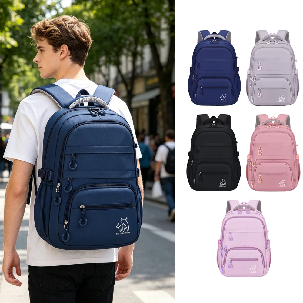 

Waterproof Laptop Backpack for Men Women,Casual Travel Daypack,Student Shoulder Bag Large Capacity Rucksack for 14inch Notebook