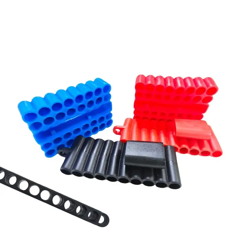 Versatile Screwdriver Bit Holder Featuring 10/22/32 Spaces; Packaged in Sets of 2/3/5 for 1/4