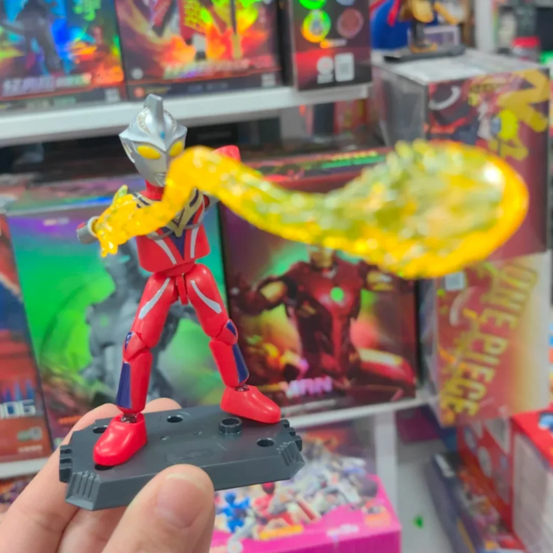 In Stock Blokees Ultraman Galaxy Version16 Fusion Rebirth Legend & Reiga Action Figure Assembly Toy Christmas Gifts