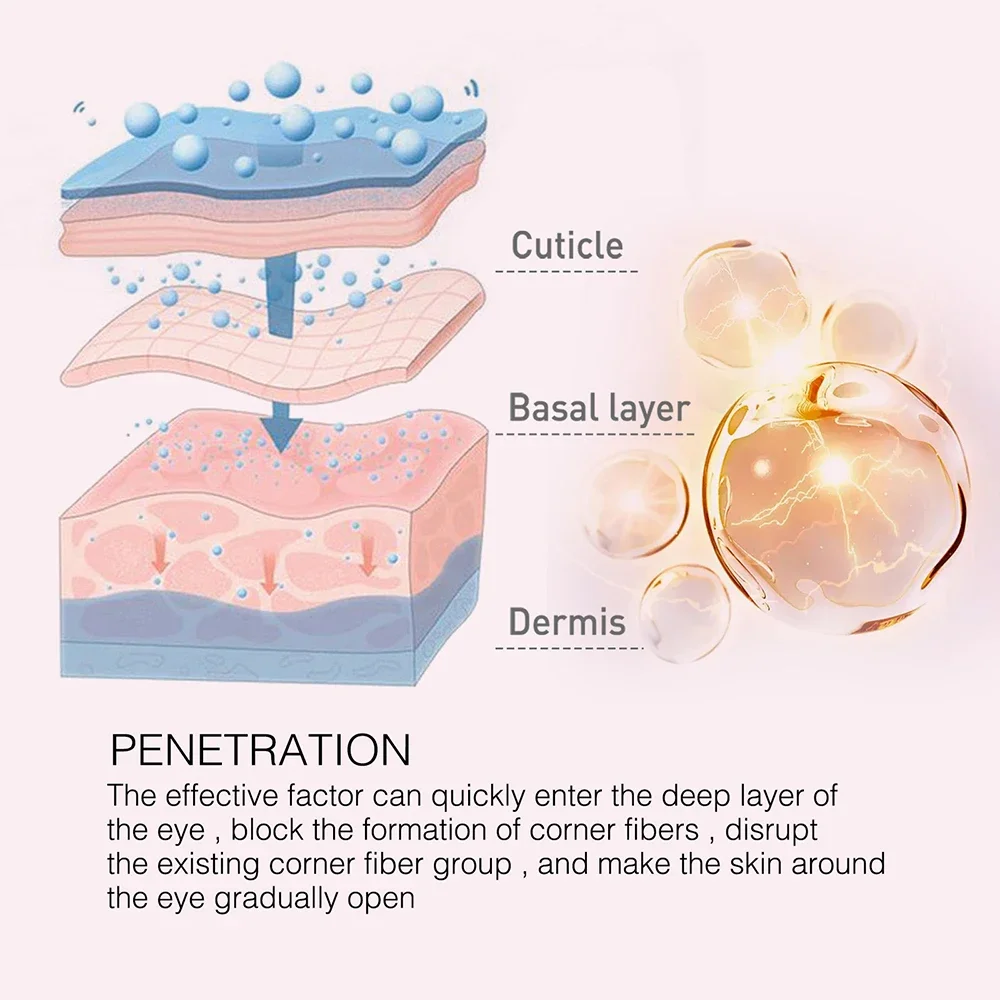 Crema para los ojos antiarrugas con Retinol instantáneo, hidratante, Reduce el brillo, línea fina