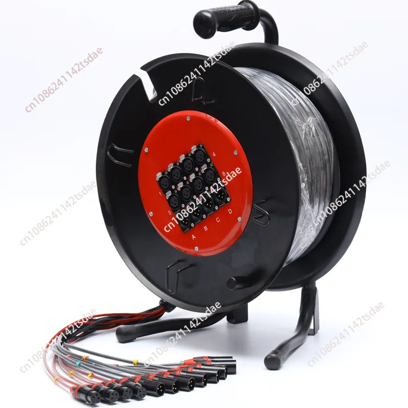 Multi-channel audio signal cable cable car 12 stage cable car