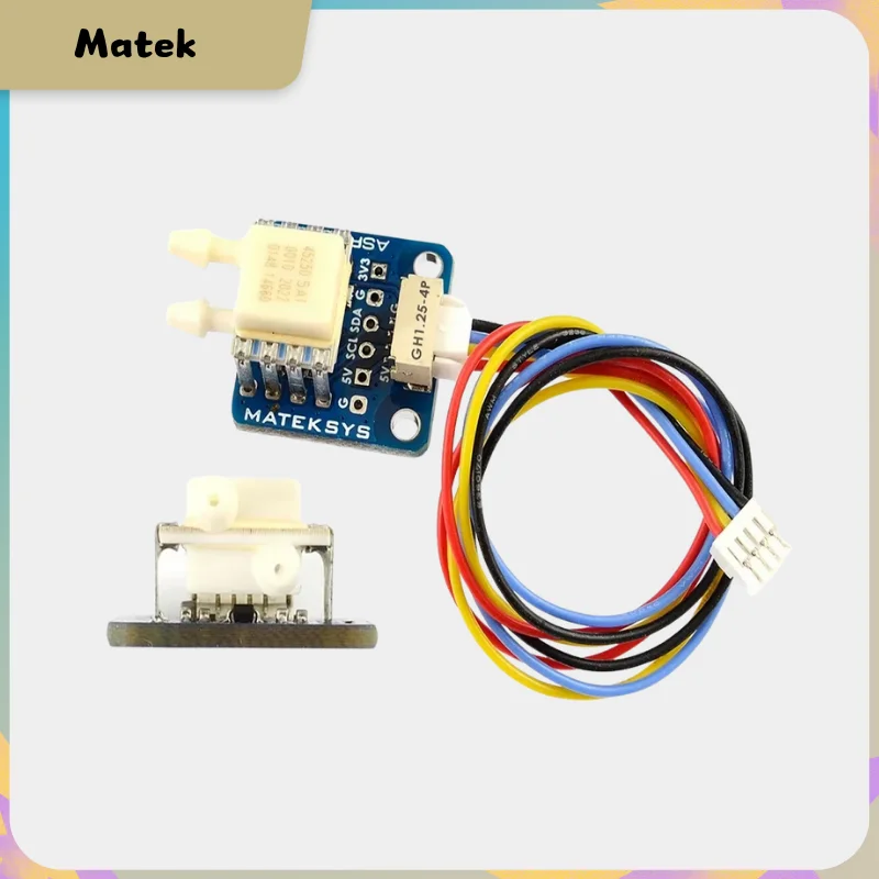

Matek System Mateksys 4525 Analog Airspeed Sensor ASPD-4525 for RC FPV Racing Drone Frame F405 F722 F411 WING