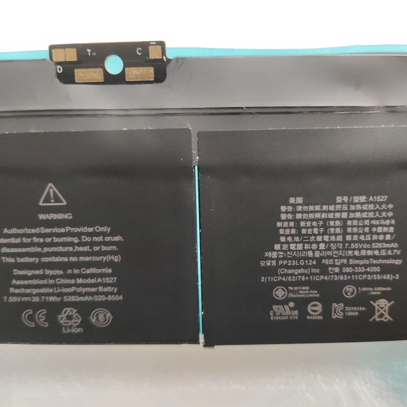 A1527 batterie für apfel macbook retina pro12 a1534 emc2746 emc3099 emc2991 mf855ll mf865ll mlha2ll mnyf2ll mjy42ll mjy32ch mk4m2