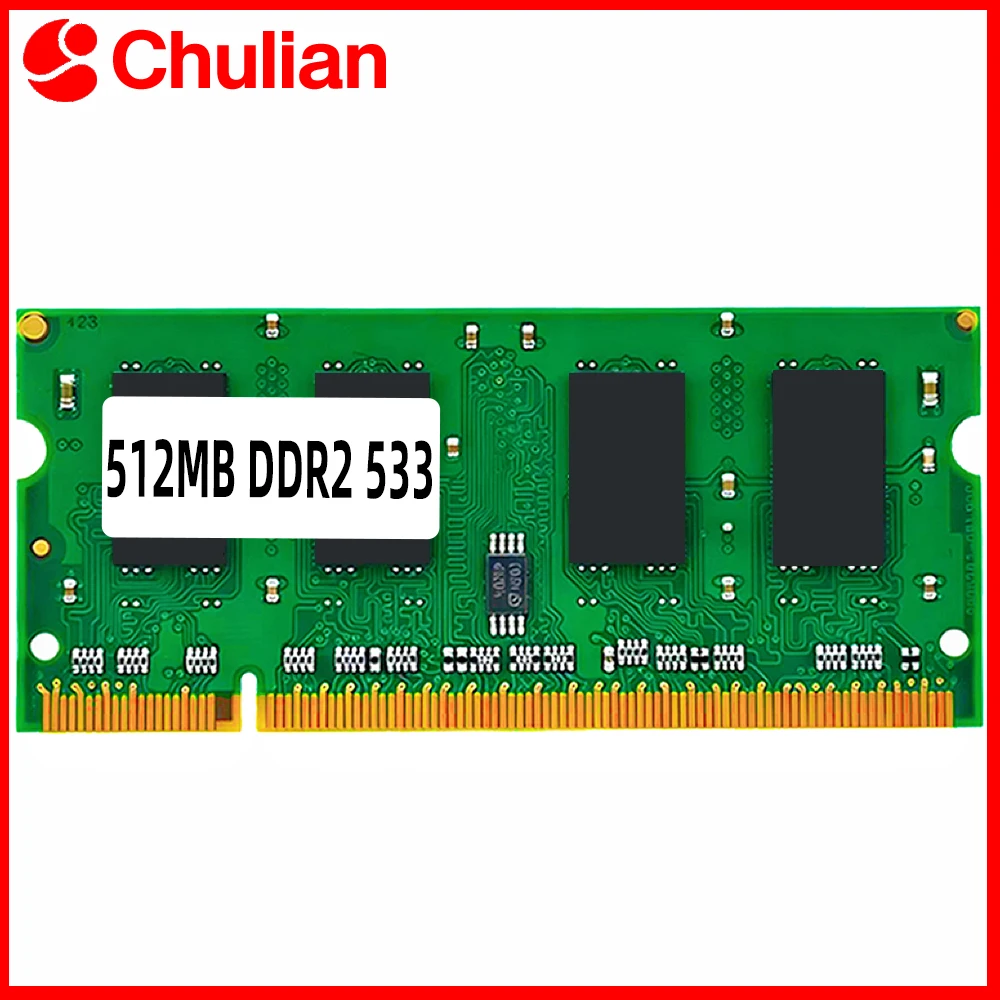 

Оперативная память Sodimm для ноутбуков, PC4200 DDR2 533 МГц, 200-контактная, 512 МБ, для процессоров Intel или AMD