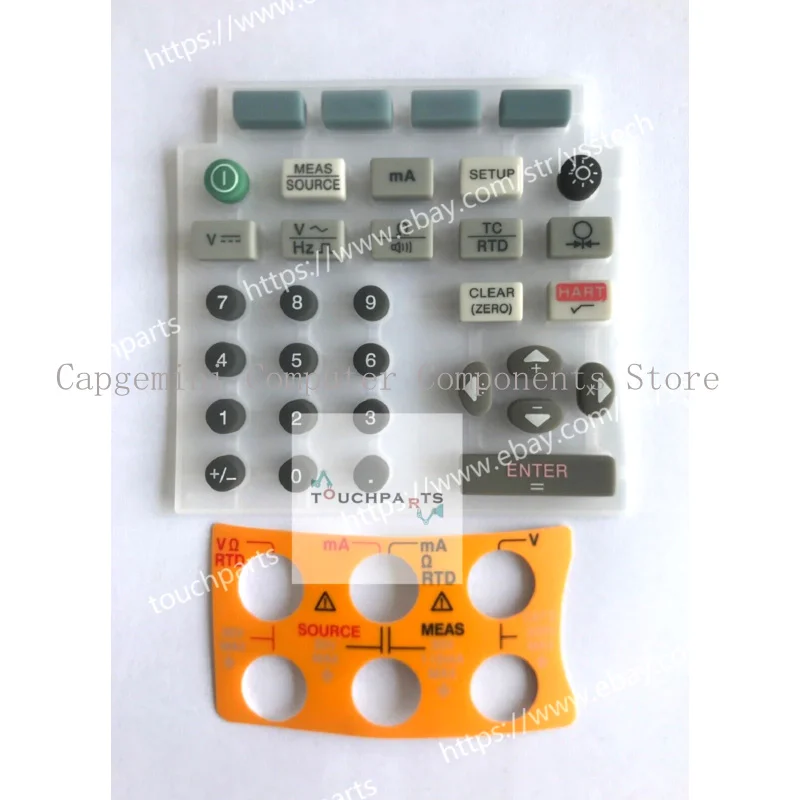 

Button Keypad Membrane & Front Panel for Fluke 744 743B Multifunction Calibrator