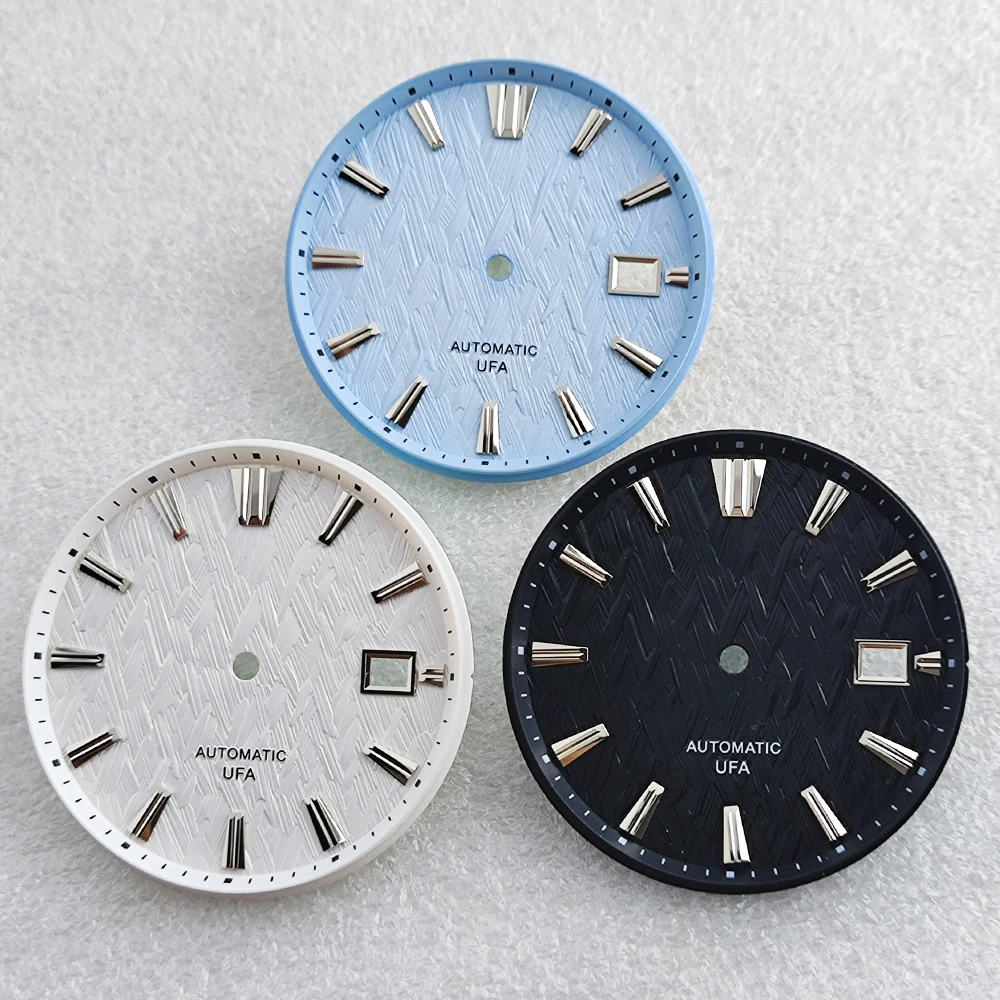 NH35 39mm Watch Case + 33.5mm Watch Dial Custom Logo Dial for GS Kit Fit NH35 Movement Mechanical Watch Modification Accessories
