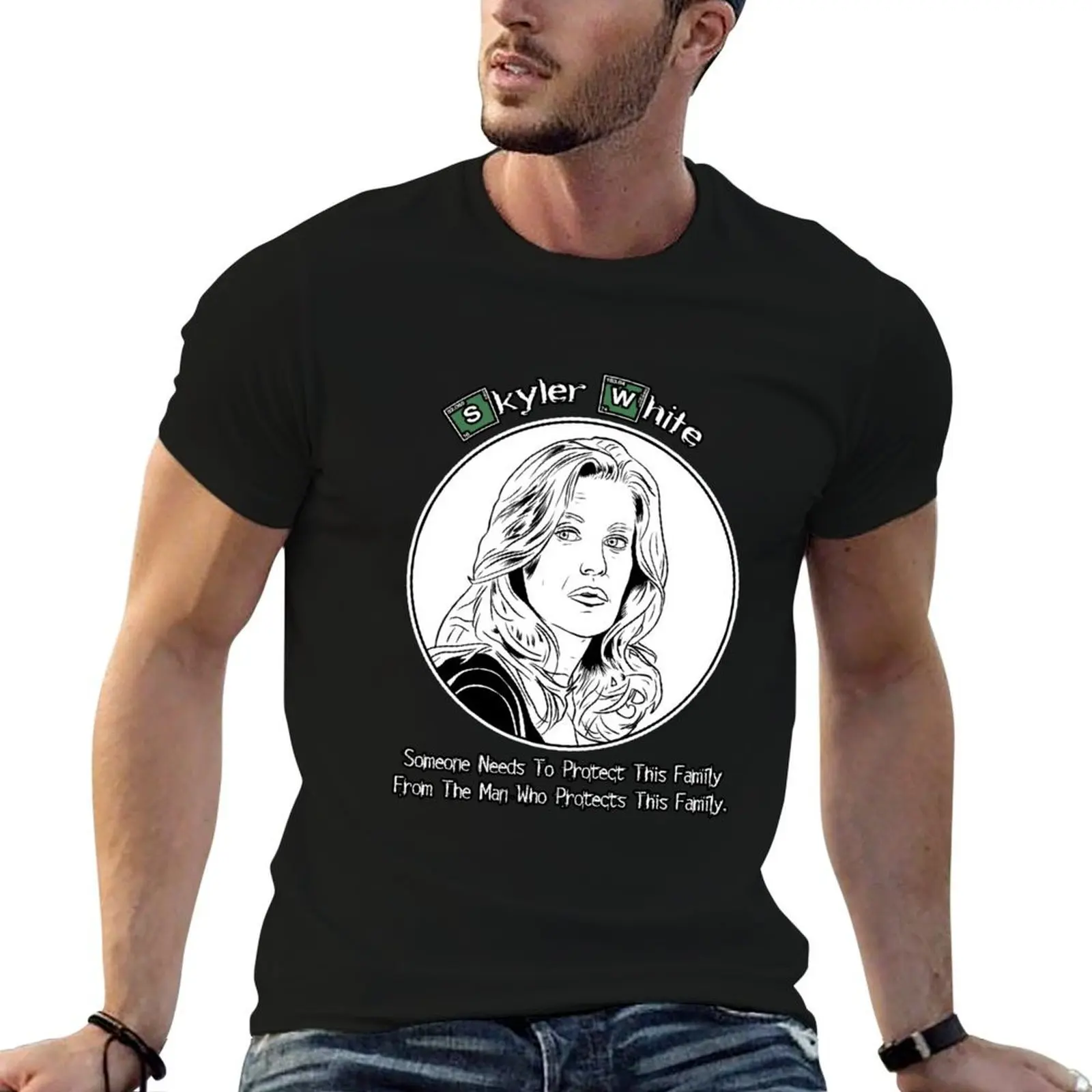 Skyler White - Breaking Bad T-Shirt topping plus size tops plain white t shirts men
