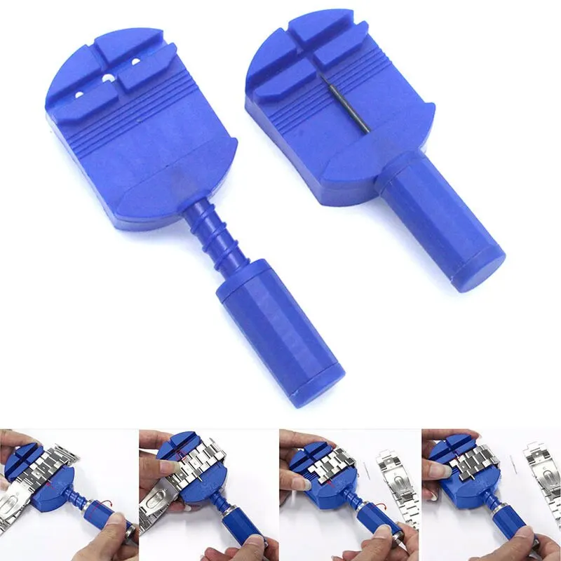 Watch Strap Repair Tool Strap Adjuster Watch Band Tool with Pin Watch Bracelet Link Pin Tool Remover Easy To Remover Adjusting