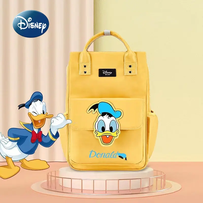 Disney Mickey\'s New Diaper Bag Backpack Luxury Brand Cartoon Baby Bag High -quality Fashion Baby Diaper Bag Multi -function