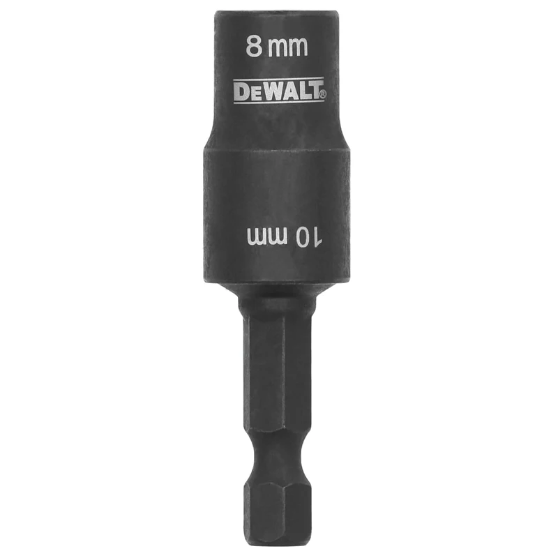 ديوالت 8 مللي متر و 10 مللي متر متري مزدوج الأطراف المغناطيسي كم محول قضيب 2 في 1 تأثير جاهز لأدوات الطاقة الكهربائية