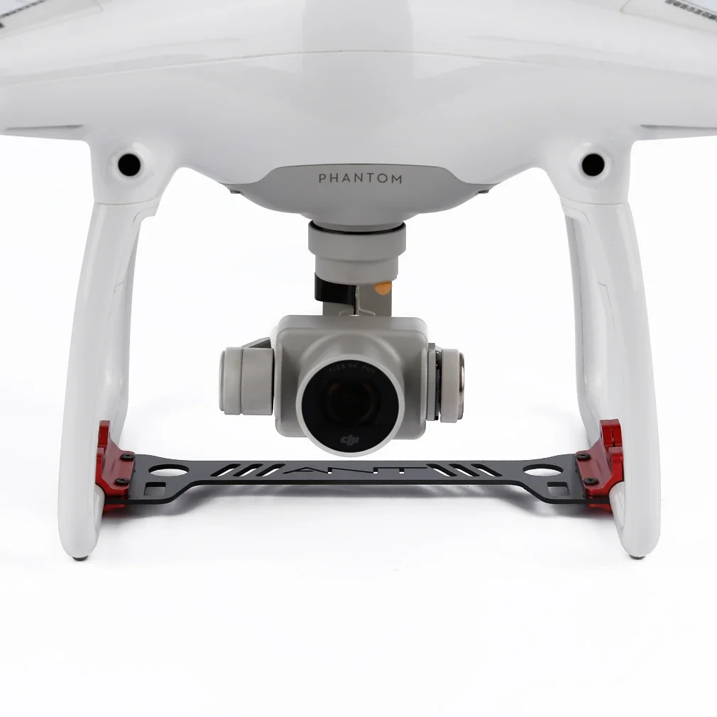 Fuir DJI Phantom 4 in fibra di carbonio Kamera Gimbal Schutz Landung Schutz Platte fuir DJI Phantom 4 Drone Fahrwerk mit CNC Feste