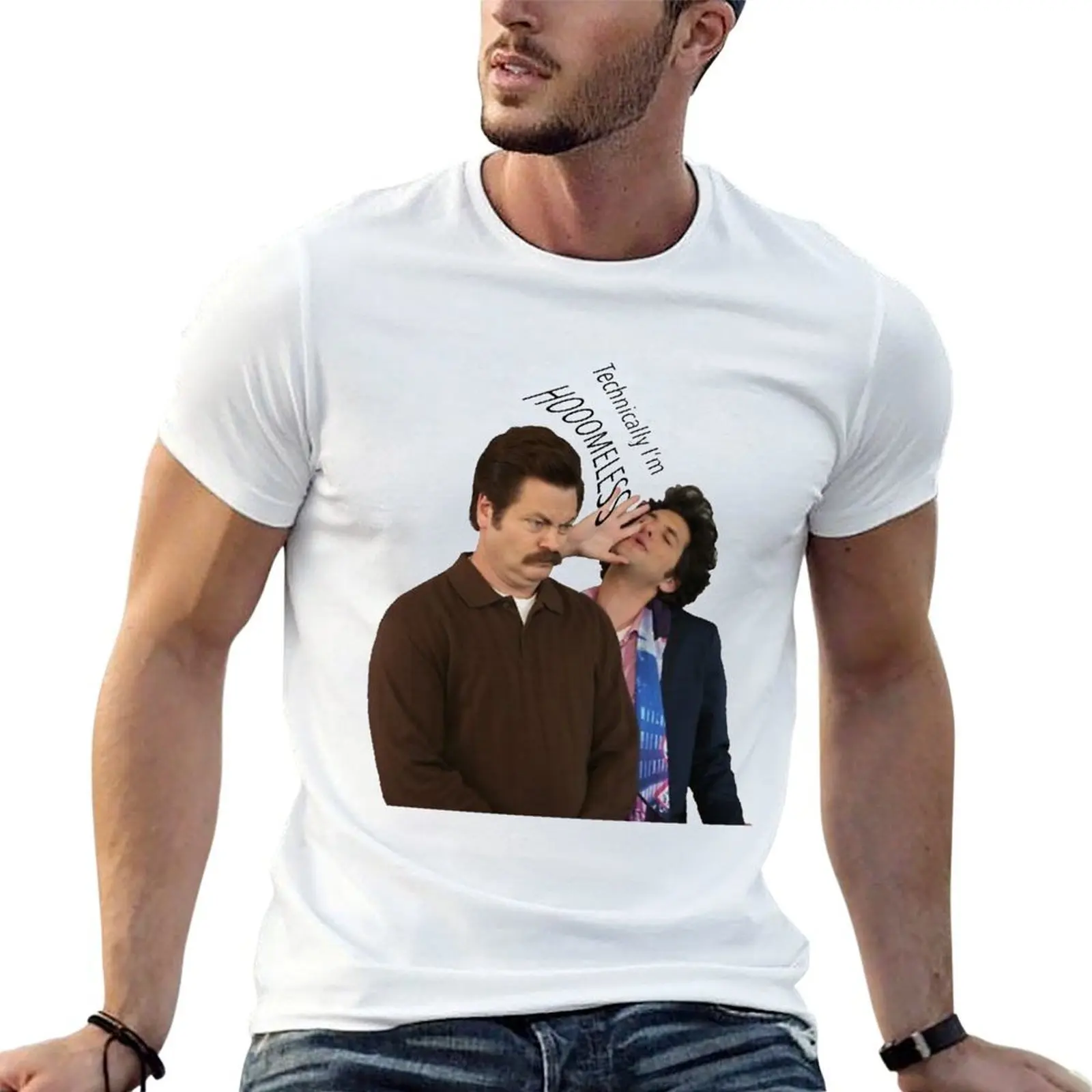 Jean Ralphio - Technically I’m Homeless T-Shirt anime shirt cute clothes plain t shirts men