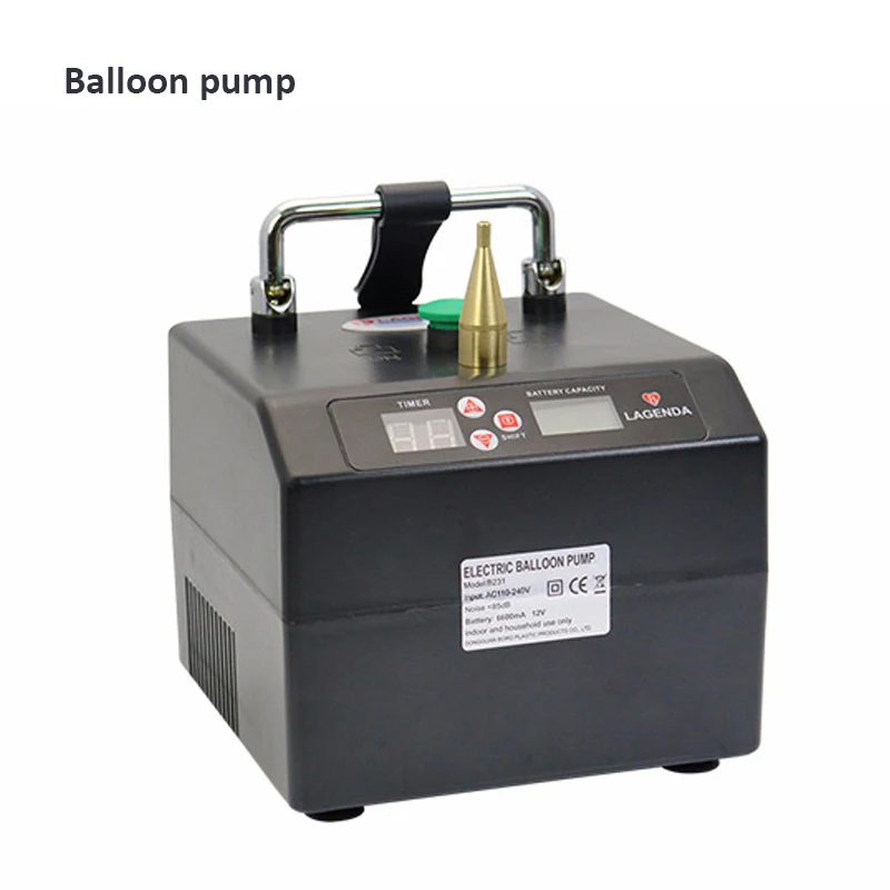 Balloon Electric Air Pump Magic Balloon 5 Inch Round Balloon B231 High Pressure Type Single Hole Long Balloon Inflator 110-240V