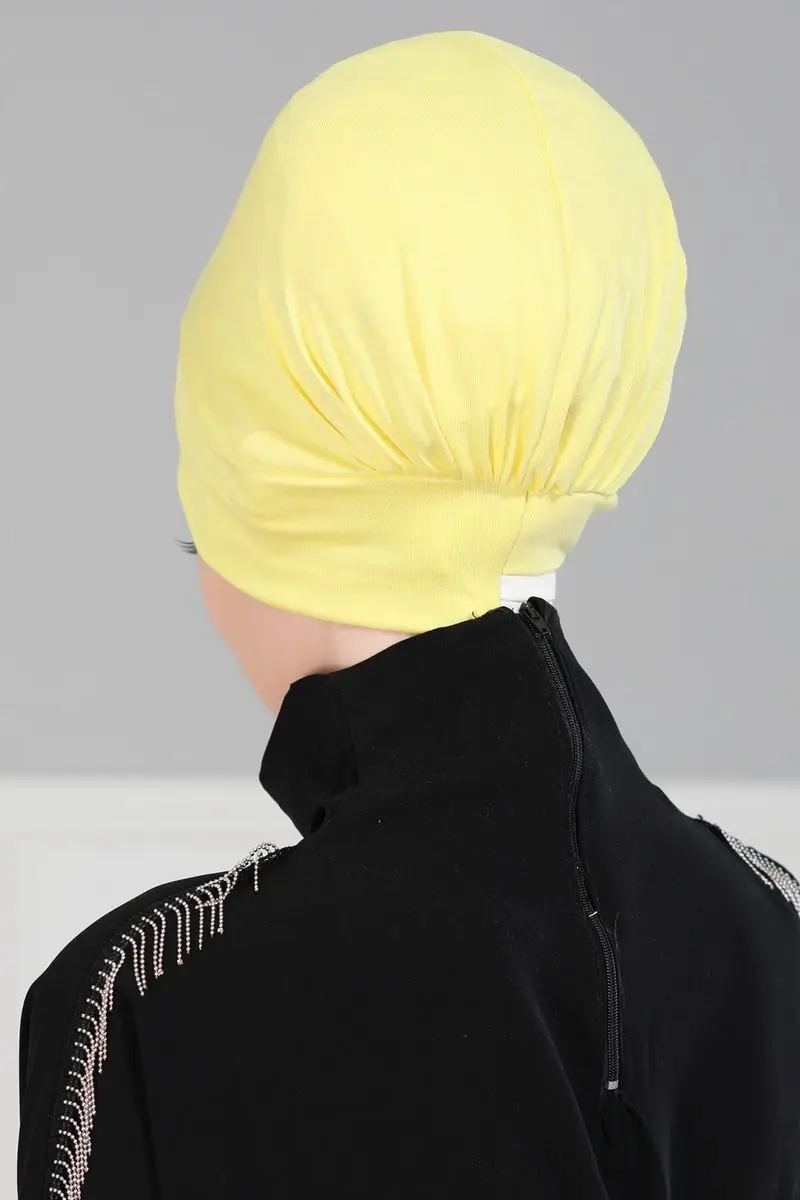 Cor dobro penteado osso amarelo