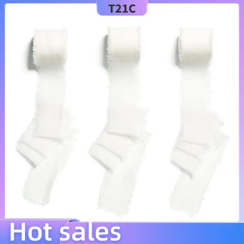 

T21C 6 шт. 4 см x 5 м подарочная лента свадебные праздничные ленты женская шифоновая лента декоративная лента для поделок своими руками