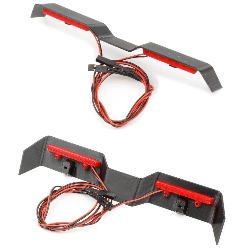 ชุดฝาครอบไฟท้ายจำลอง 1 ชุด สำหรับรถบังคับวิทยุ 1/10 RC Crawler Car Traxxas TRX4 อุปกรณ์เสริมรถบรอนโกรุ่นใหม่