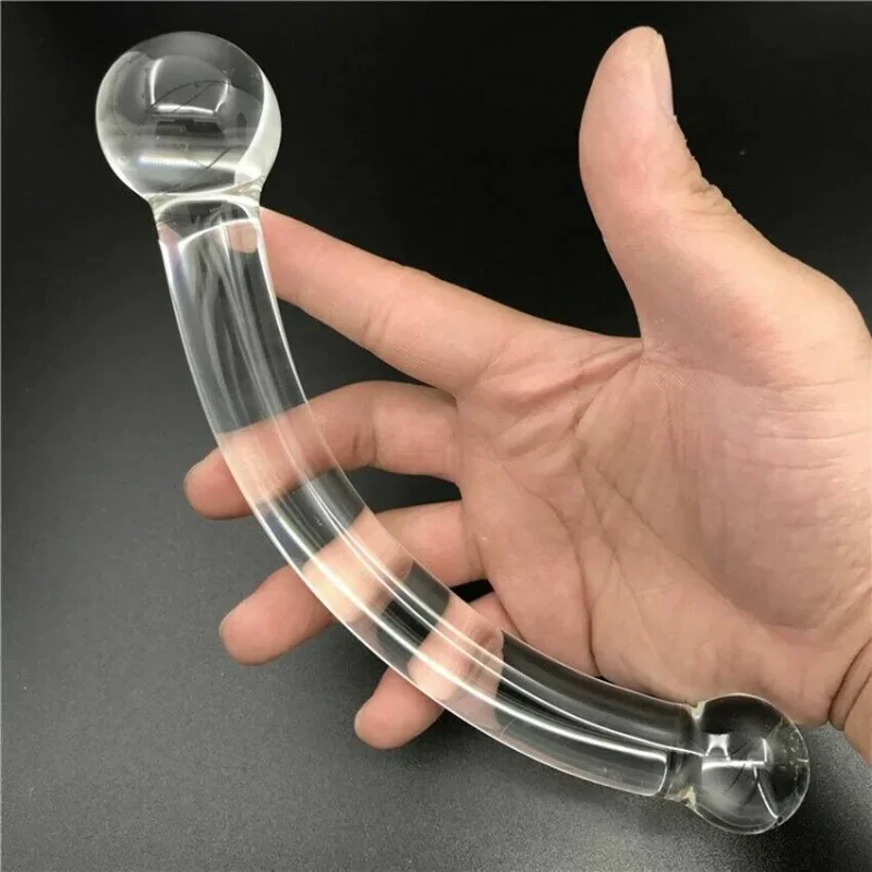 BDSM Sex crystal glass G-spot Vaginal Masturbation Anal Butt Plug Adult products for women men female male masturbation anal