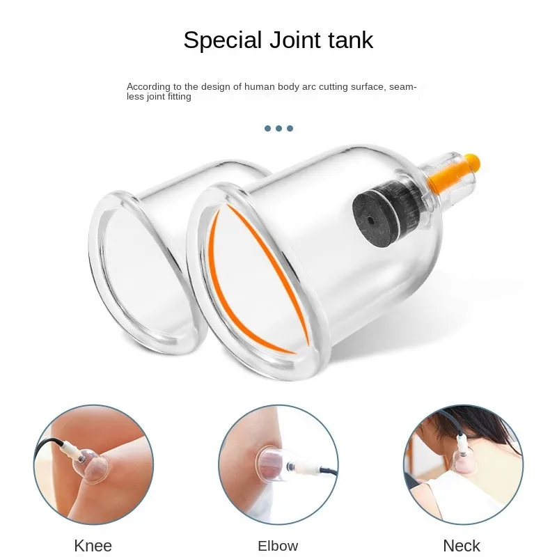 Electric cupping machine multifunctional vacuum cupping and scraping instrument household set new rechargeable meridian massager