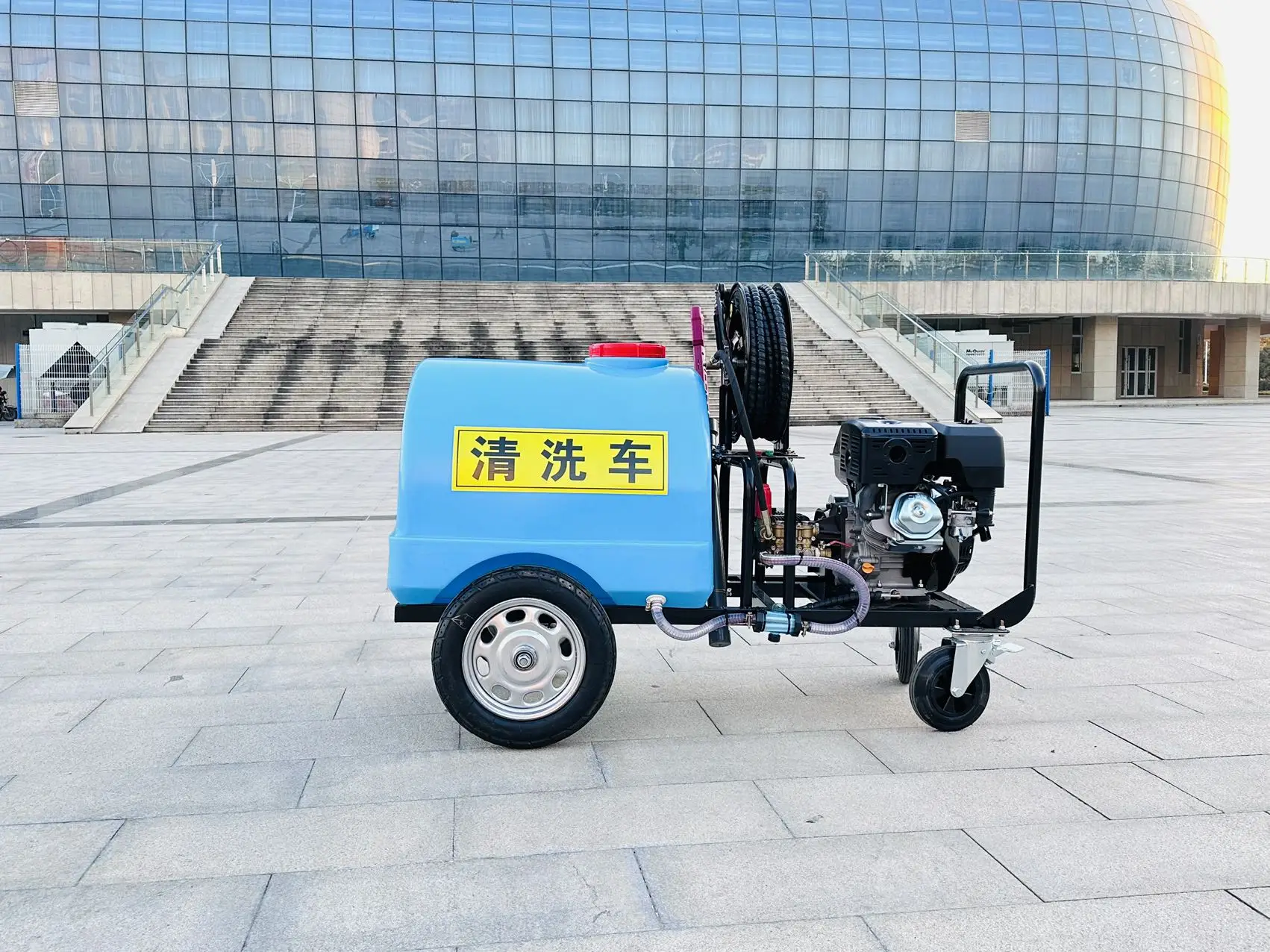 مضخة ضغط يدوية من النوع 300 لتر 1500 وات، مركبة تنظيف بالضغط العالي