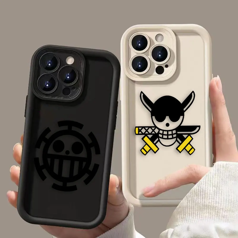 

Anime O-One P-Piece LOGO Phone Case For Xiaomi 15 15T 17 14 14T PRO MAX 8 11 12 12T 13 LITE 5GNE DIY Shell TPU Shockproof Cover