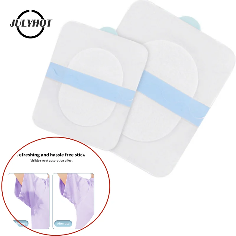 5/10pcs T-shirt Shape Sweat Pads Washable Dress Clothing Perspiration Pads Armpit Care Sweat Absorbent Pad Sports Deodorant