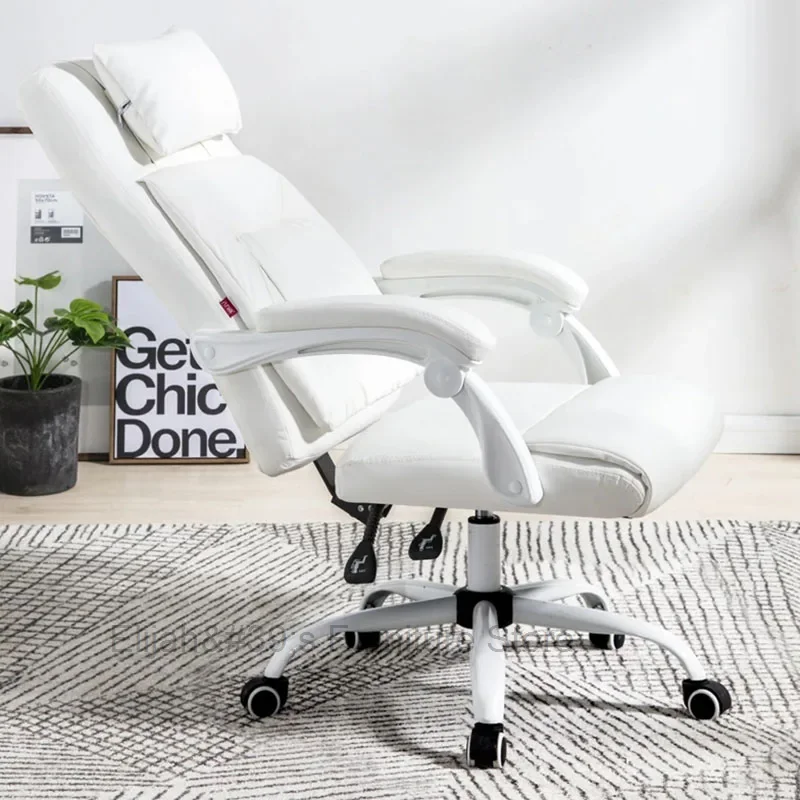 Comfort Ergonomic Office Chair Glides Gaming Luxury Office Chair Comfy Aesthetic Home Sillas De Oficina Interior Decoration