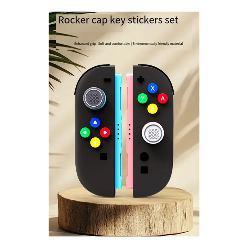 Switch2용 새 교체 D패드 및 ABXY 버튼 캡 Switch 2 컨트롤러용 장식 스트립